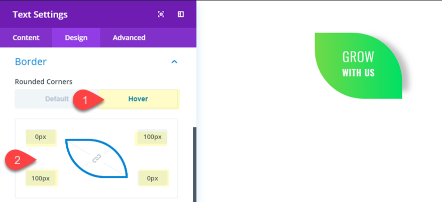 bölme düğmesi tasarımları