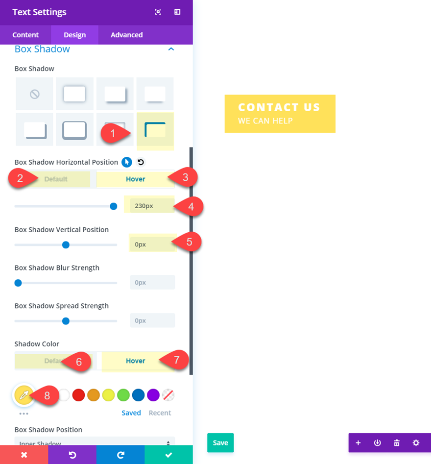 bölme düğmesi tasarımları