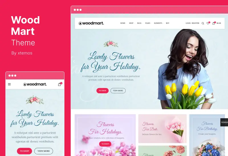 WoodMart Theme — многофункциональная тема WooCommerce
