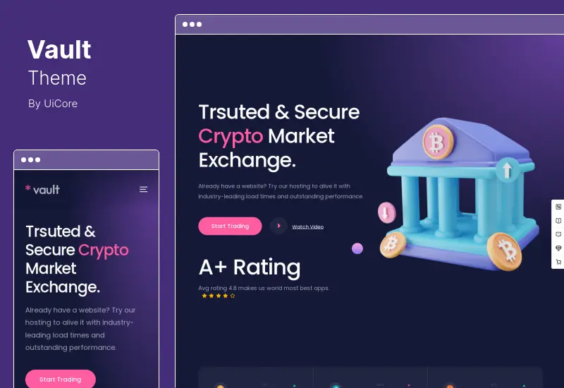 Vault Theme — многофункциональная тема WordPress Elementor