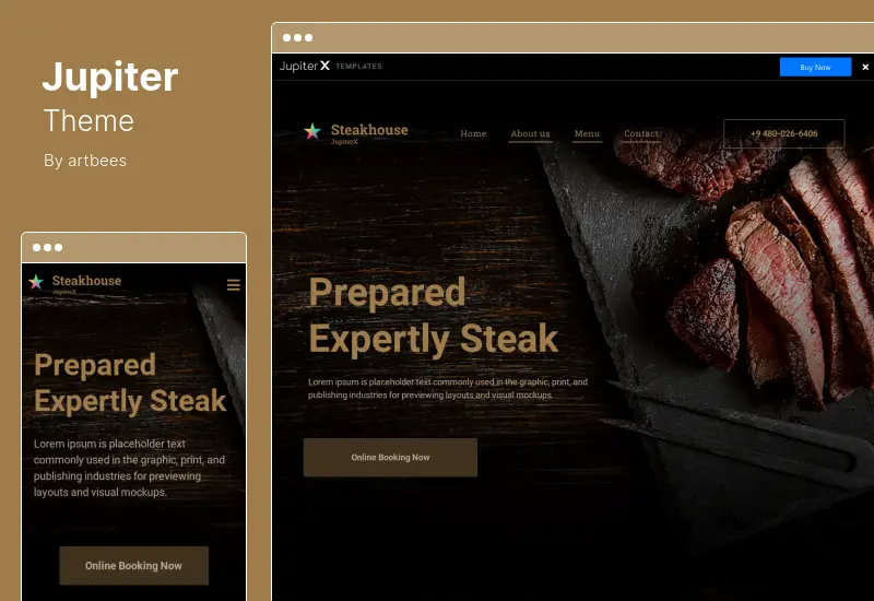 JupiterX 主題 - Elementor 多功能 WordPress 主題