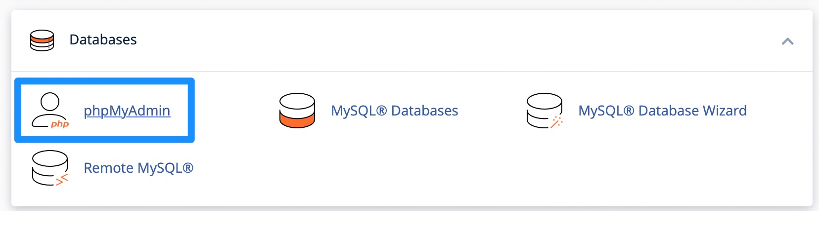 Acesse o phpMyAdmin.