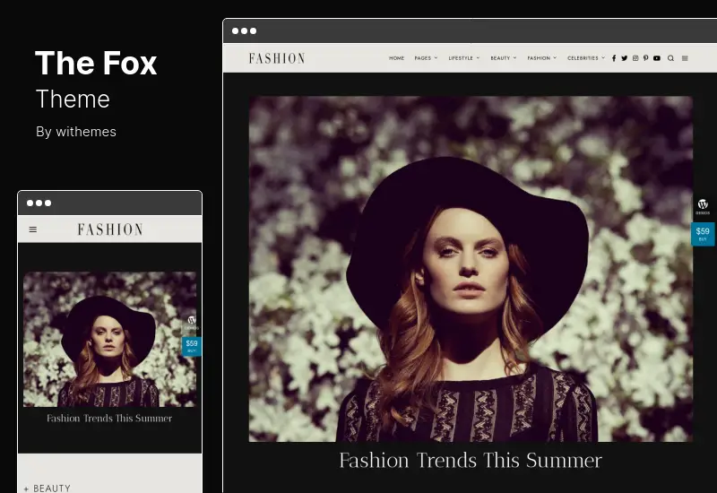 Motyw Foxa - Minimalny motyw WordPress z gazety News Magazine Blog