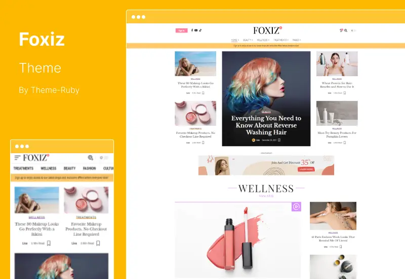 Foxiz Theme — тема WordPress для газет, новостей и журналов