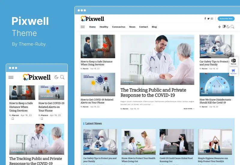 Tema Pixwell - Tema WordPress per riviste moderne