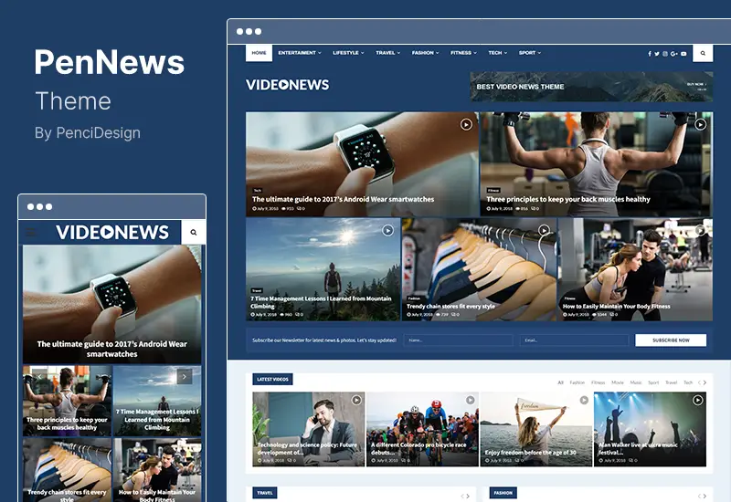 Tema PenNews: tema WordPress AMP multiuso