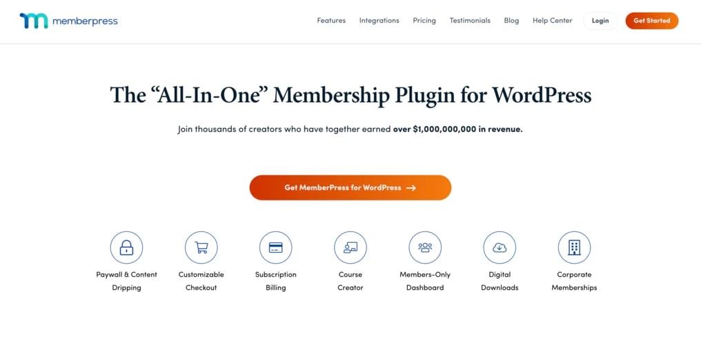 MemberPress este un plugin WordPress premium pentru crearea de conținut restricționat.