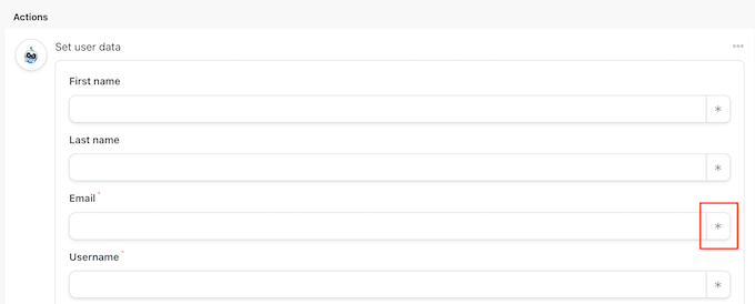Mapeando dados para um webhook Mapping data to a webhook