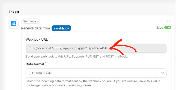 Obtendo um URL de webhook Getting a webhook URL