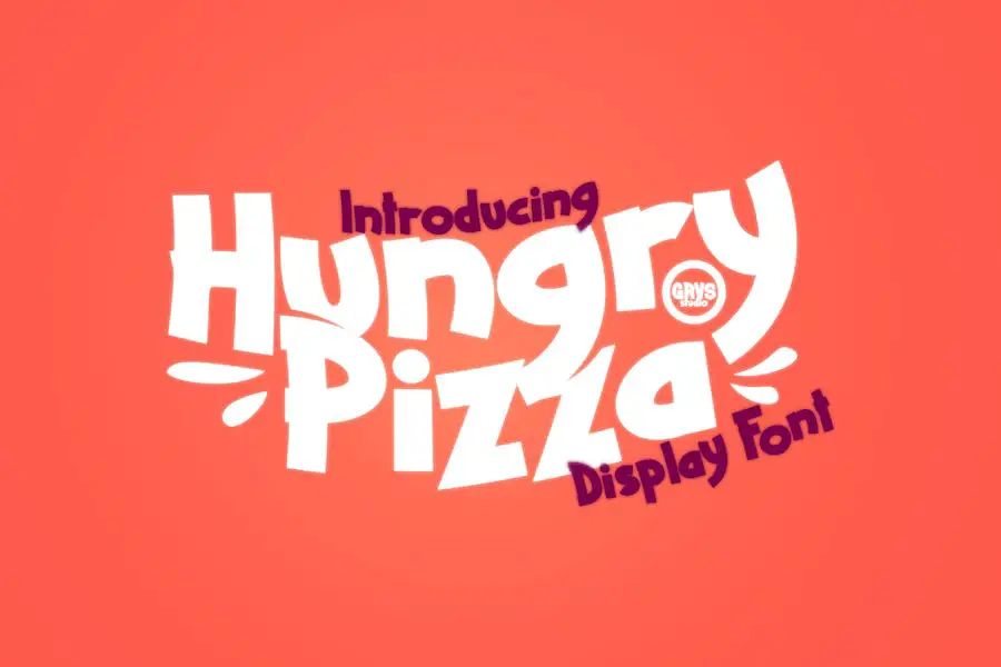 Pizza affamée -