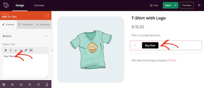 Eine Schaltfläche „In den Warenkorb“ in einem Online-Shop An Add To Cart button on an online store