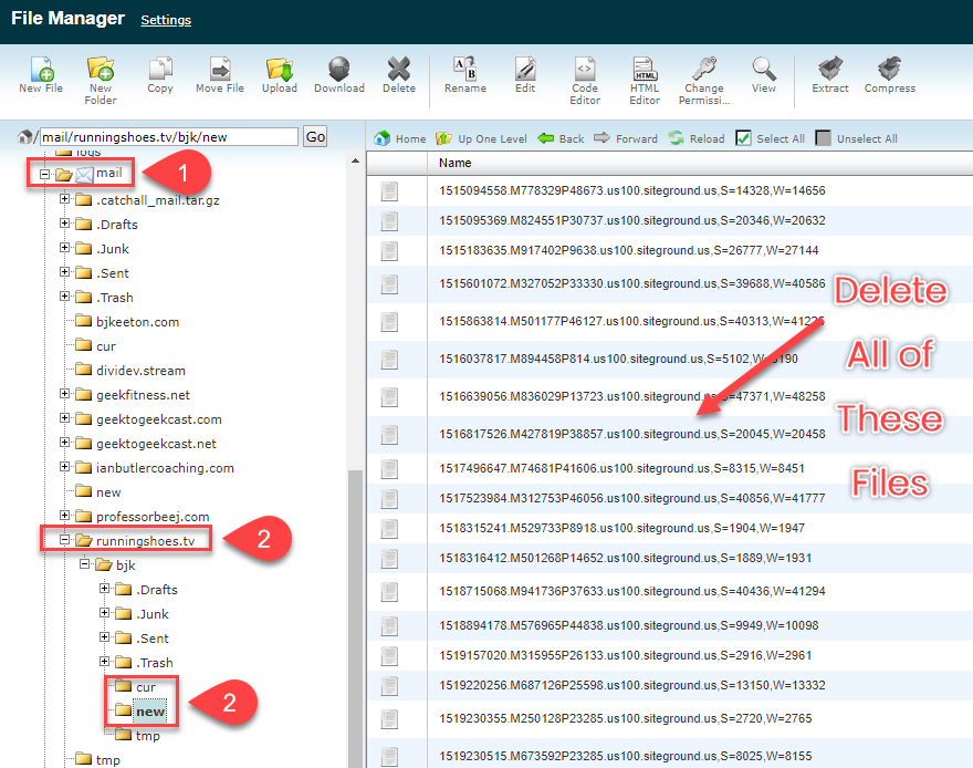 如何失敗的 inode 使用