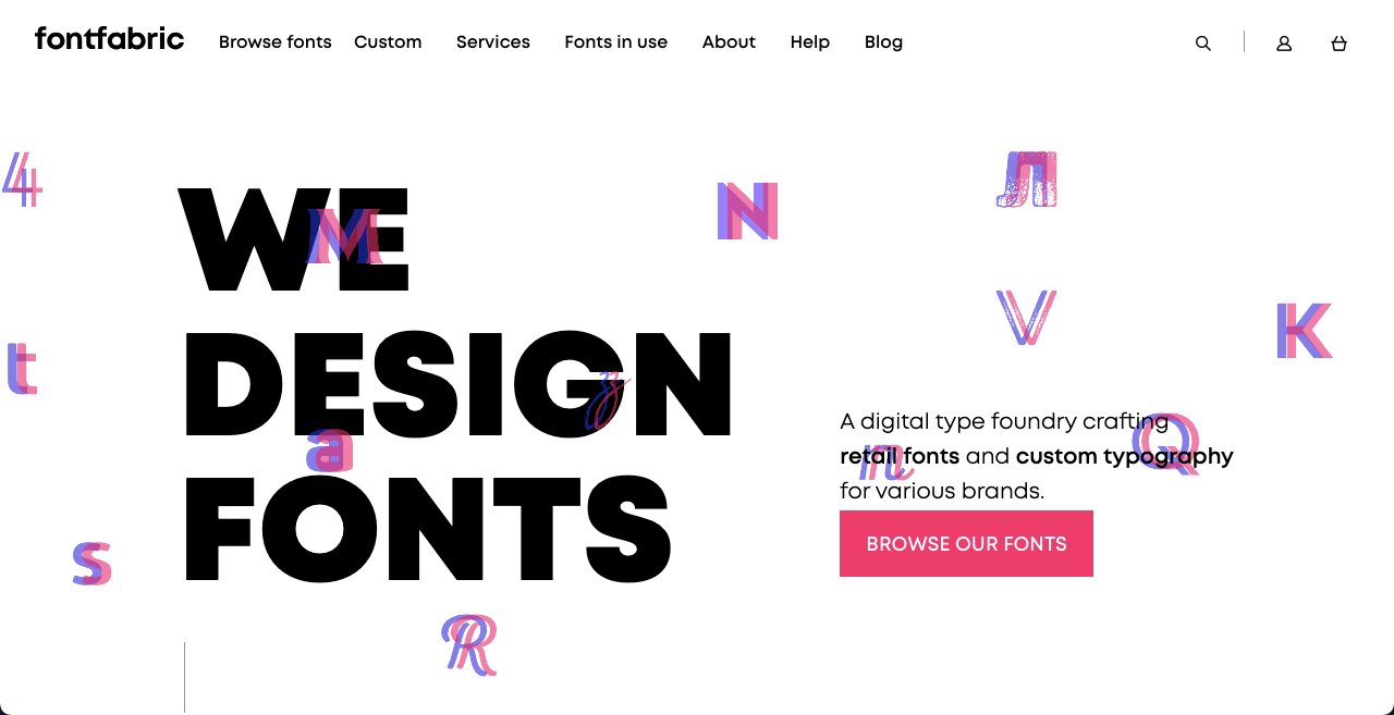 Web デザイン用の無料フォントを入手するのに最適な場所 (10 以上の Web サイト) 8 Fontfabric