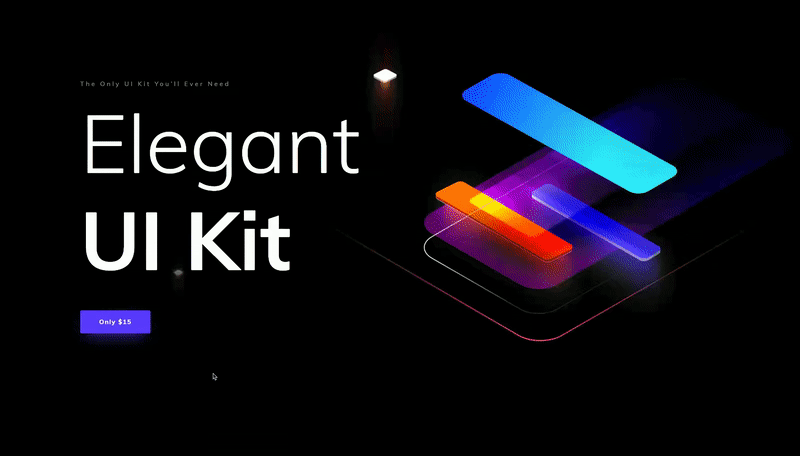 целевая страница пользовательского интерфейса