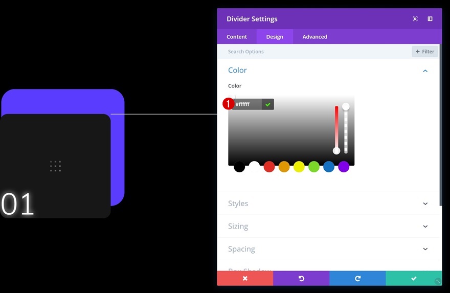 целевая страница пользовательского интерфейса