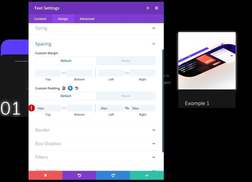 целевая страница пользовательского интерфейса