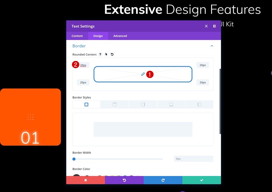 целевая страница пользовательского интерфейса