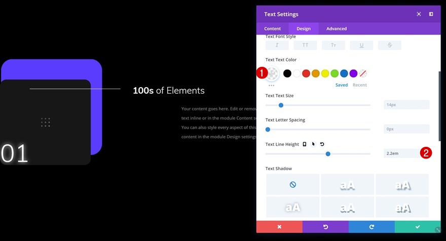 целевая страница пользовательского интерфейса