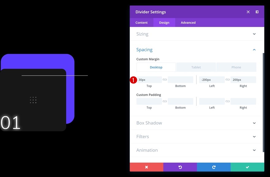 целевая страница пользовательского интерфейса