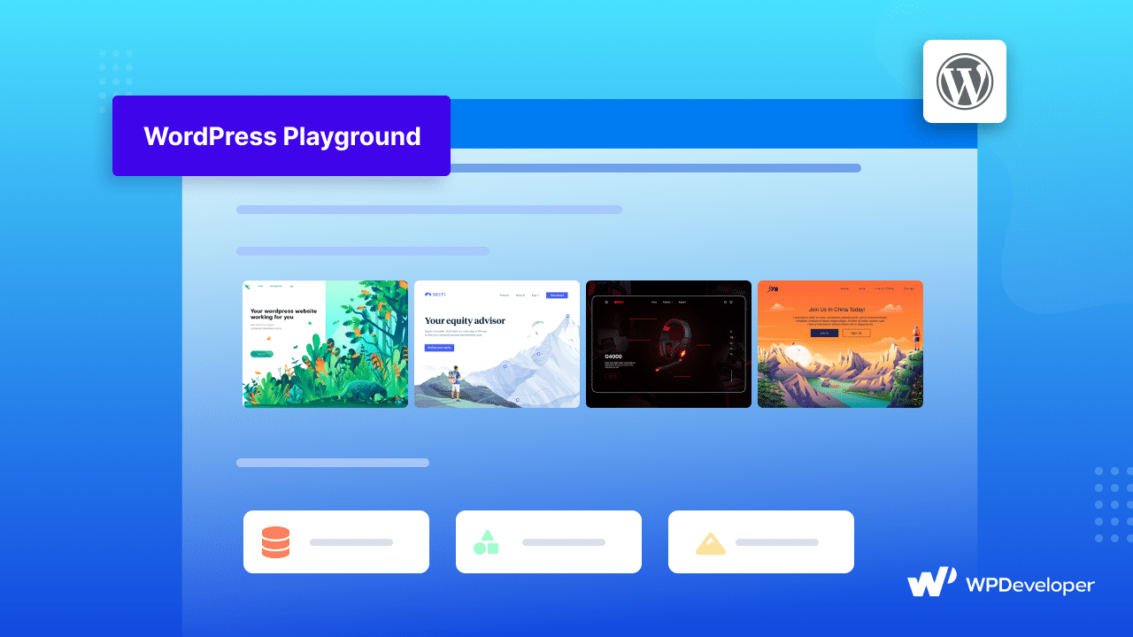 WordPress 遊樂場 WordPress Playground