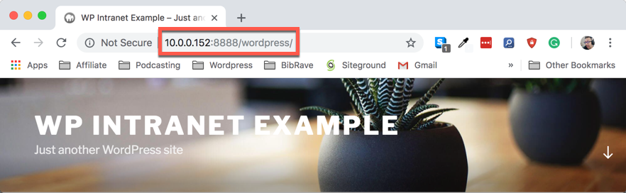 워드프레스 인트라넷