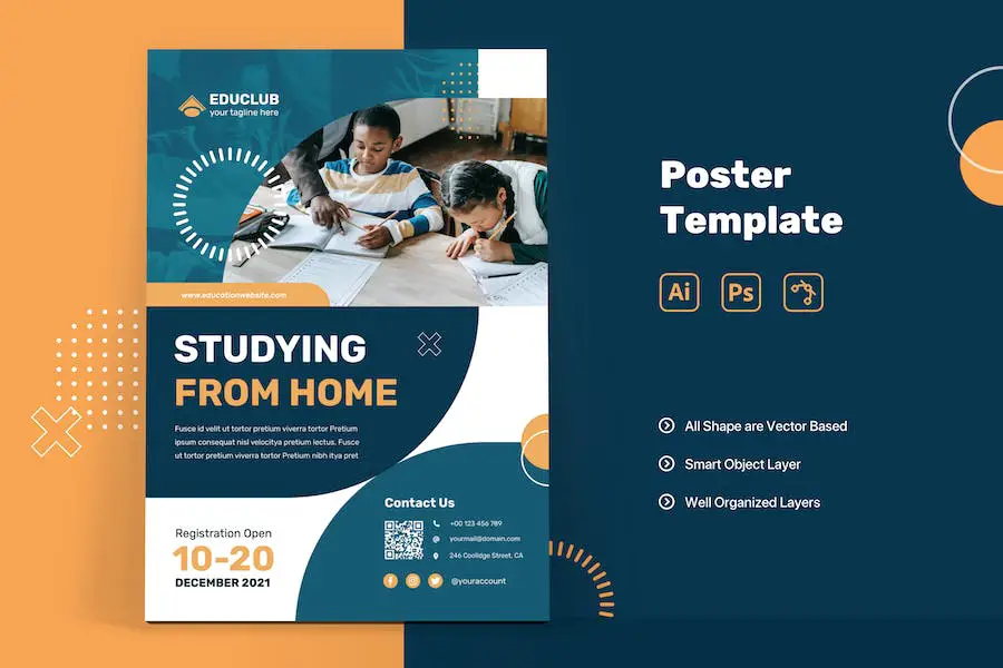 Modello di poster -