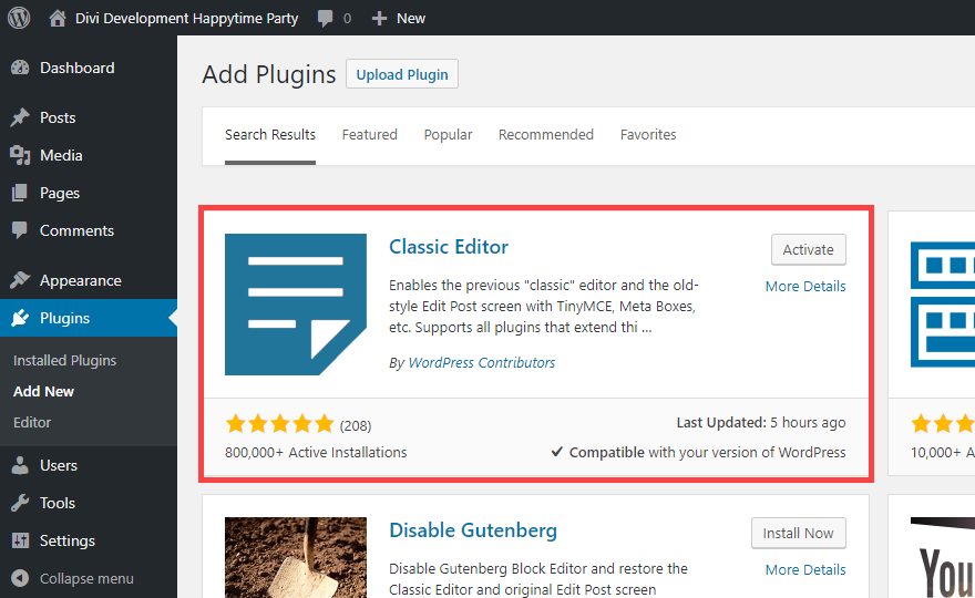 Twenty Nineteen 2019 Tema predefinito