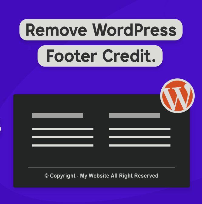 Cara Menghapus atau Mengganti Footer Credit di WordPress 2023 1 Remove or Change Footer Credit in WordPress