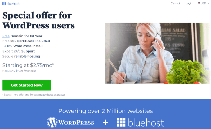 Bluehost güncellenen fiyatlandırma Bluehost updated pricing
