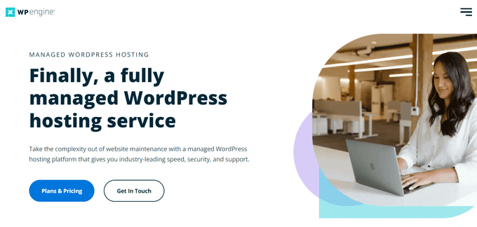 WP Motoru Yönetilen Barındırma WP Engine Managed Hosting