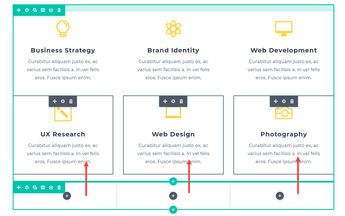 rozszerzający się efekt najechania