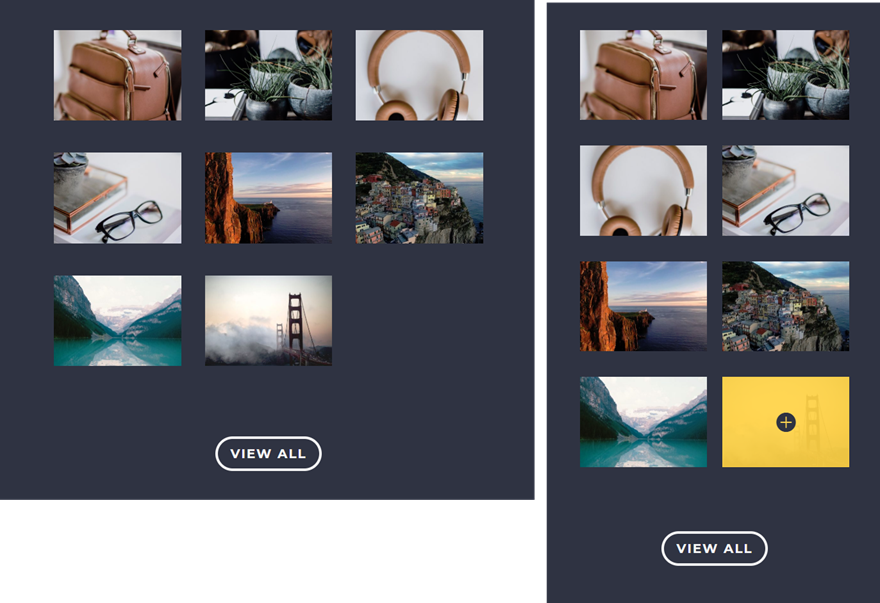 rozszerzający się efekt najechania