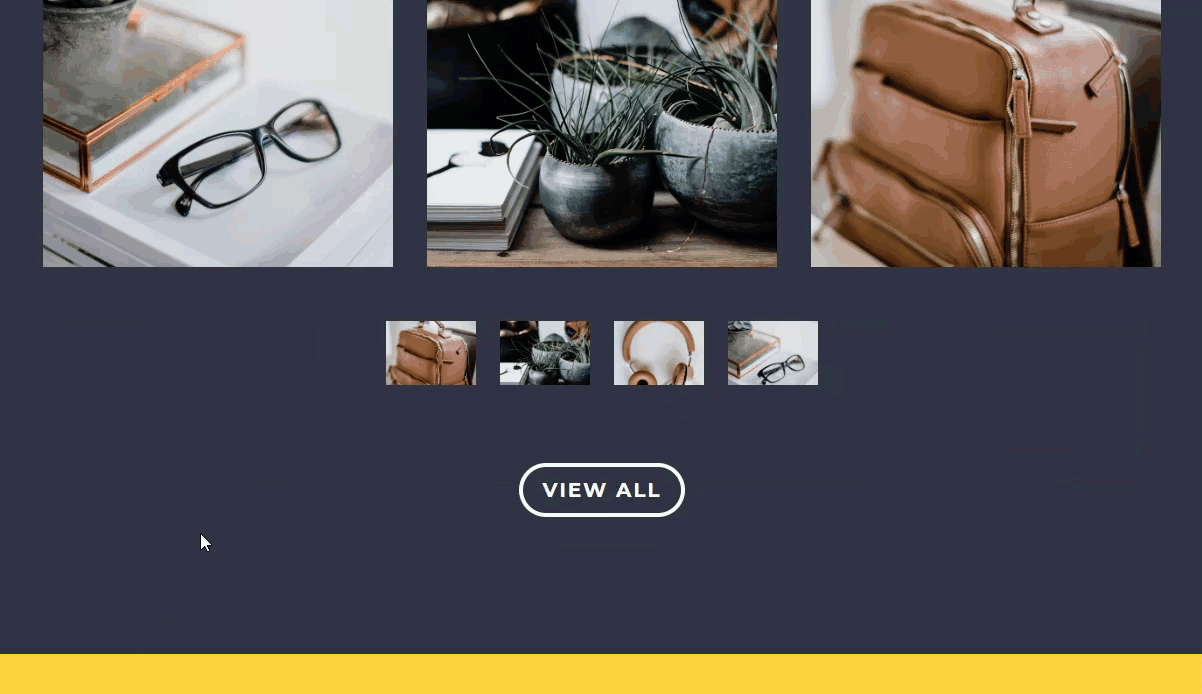 rozszerzający się efekt najechania