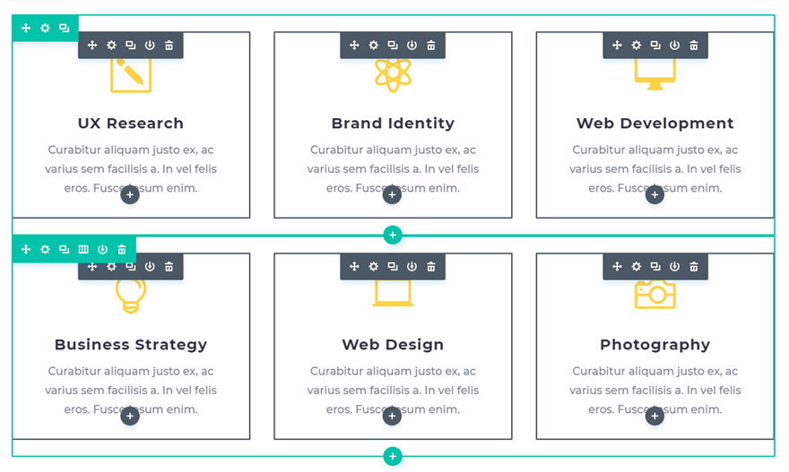 rozszerzający się efekt najechania