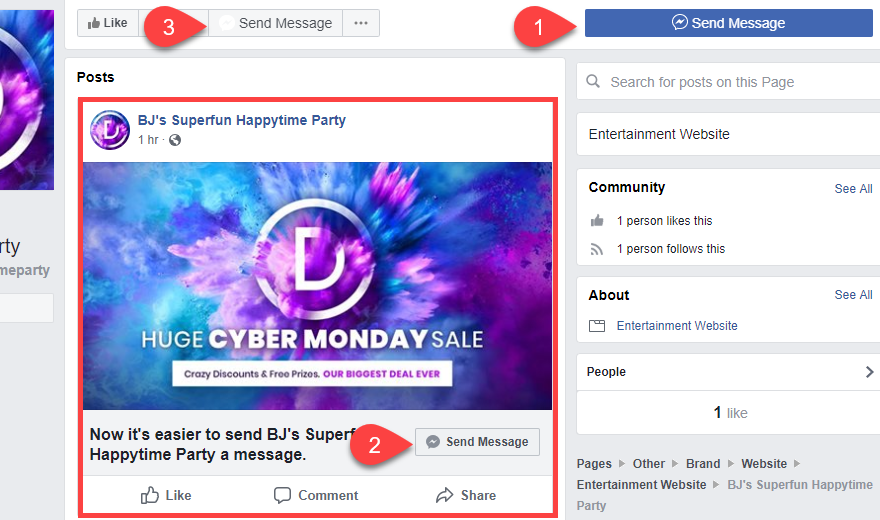 Estratégias de marketing do Facebook
