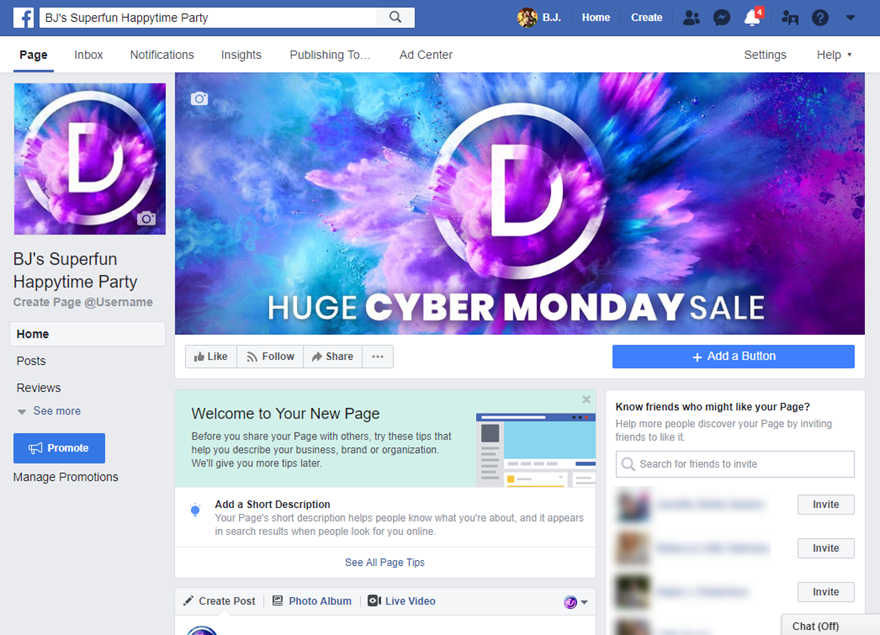 Estratégias de marketing do Facebook