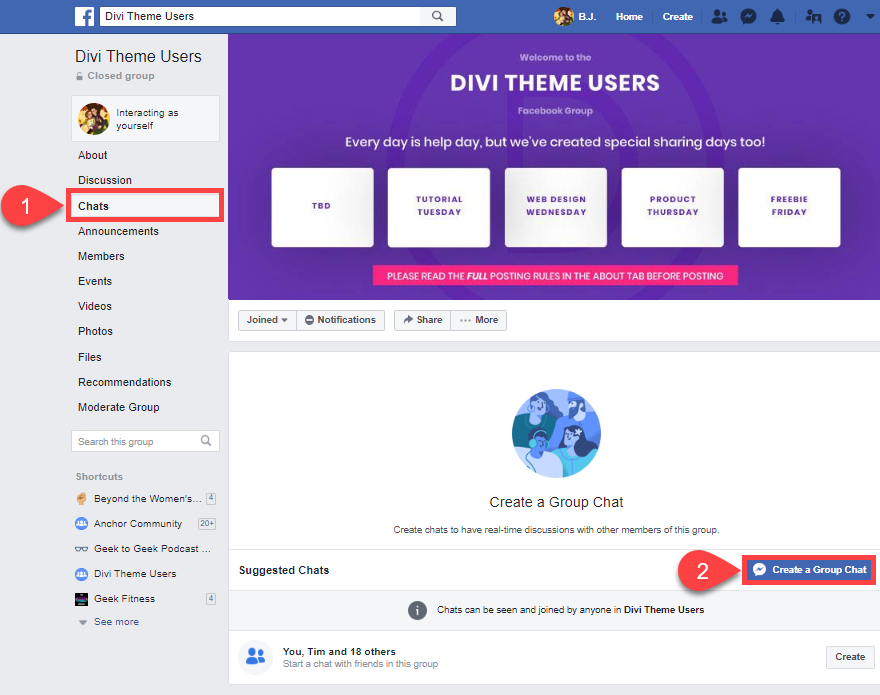 Estratégias de marketing do Facebook