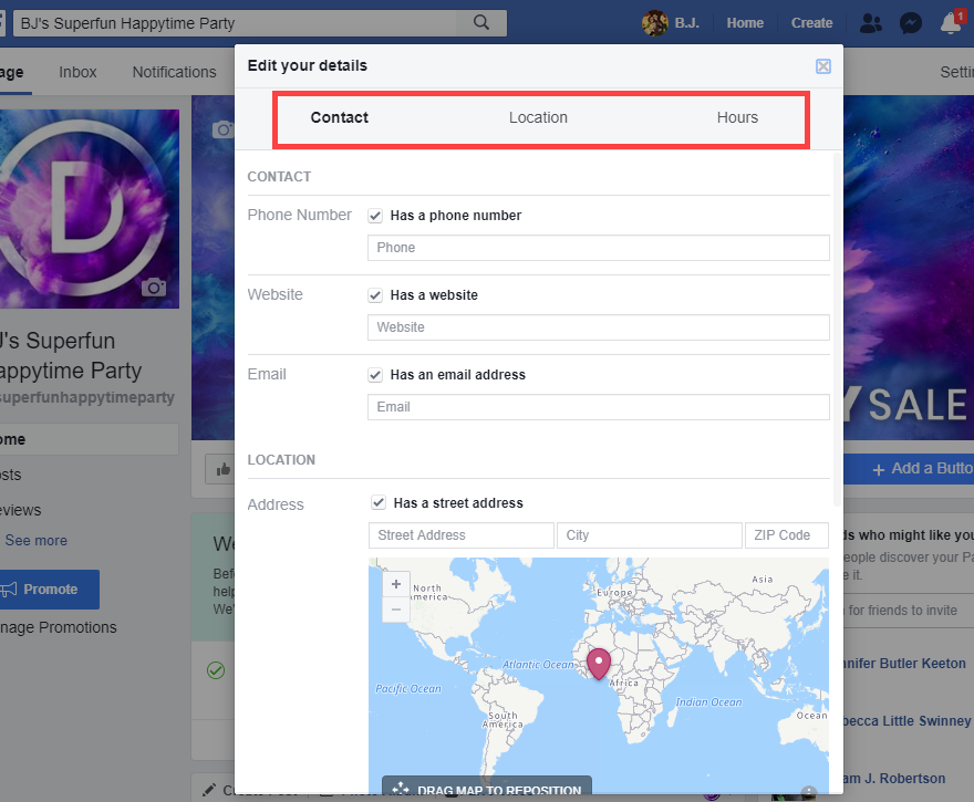 Estratégias de marketing do Facebook