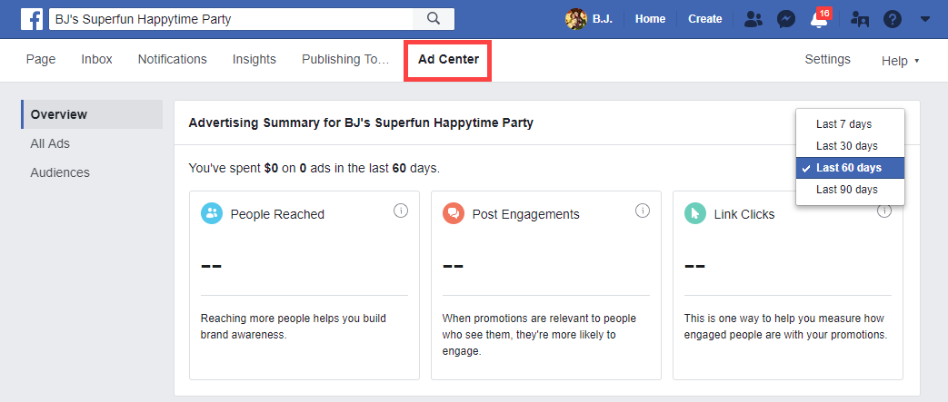 Estratégias de marketing do Facebook
