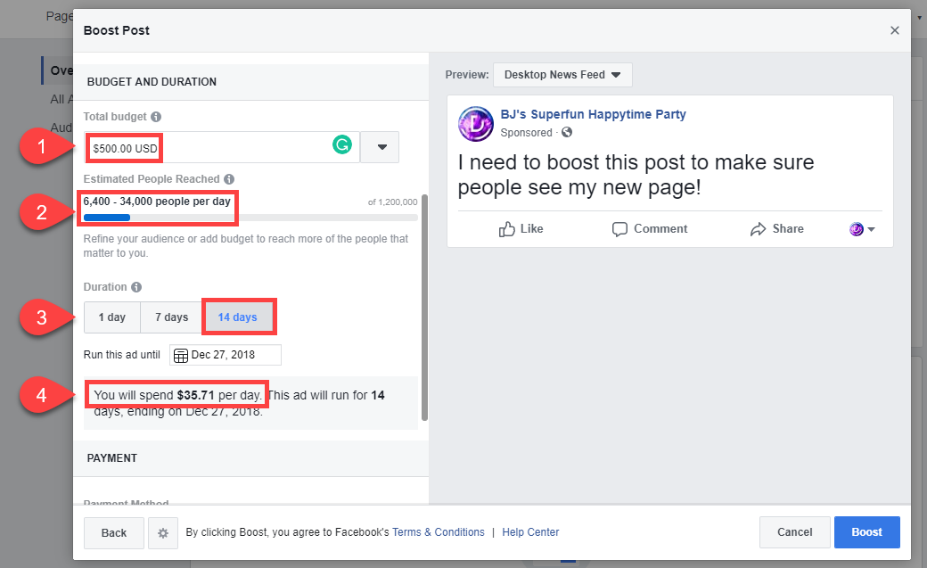 Estratégias de marketing do Facebook