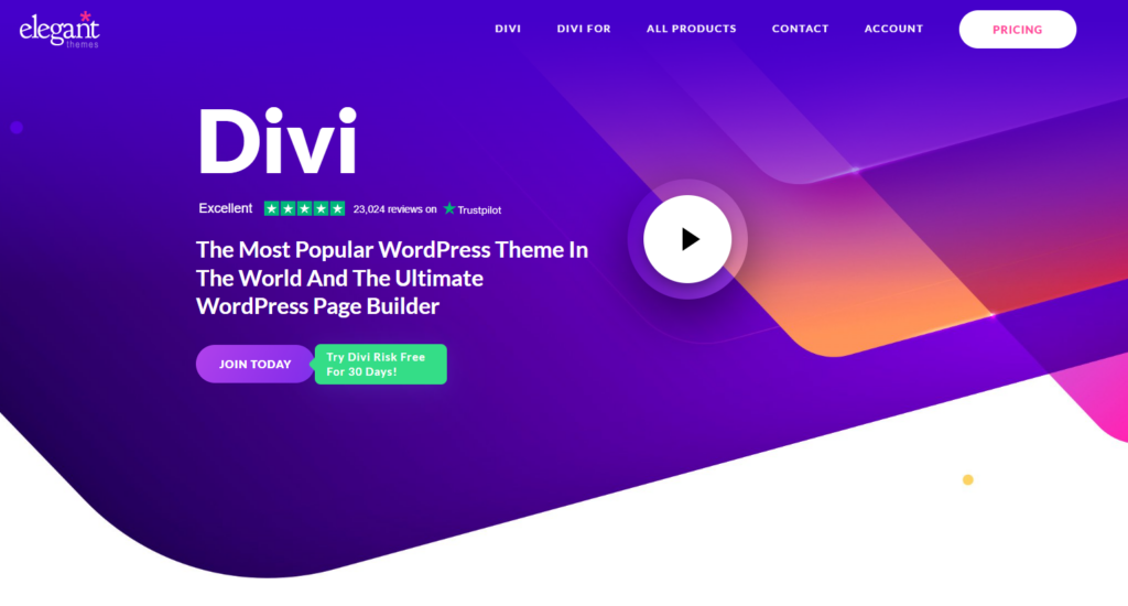 divi가 곧 WordPress 테마를 출시할 예정입니다.