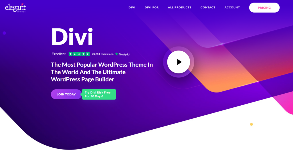 Divi 即將推出 WordPress 主題