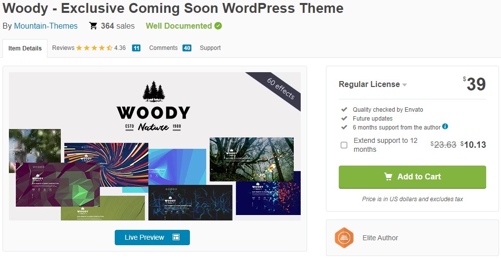 วู้ดดี้ ธีม WordPress เร็วๆ นี้