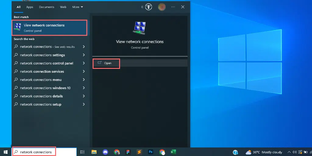 Cum să remediați eroarea ERR_CONNECTION_RESET în Chrome? (8 metode) 5 View network connections