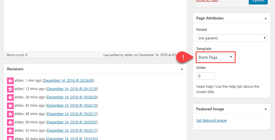 Seitenlayouts im Vollbildmodus