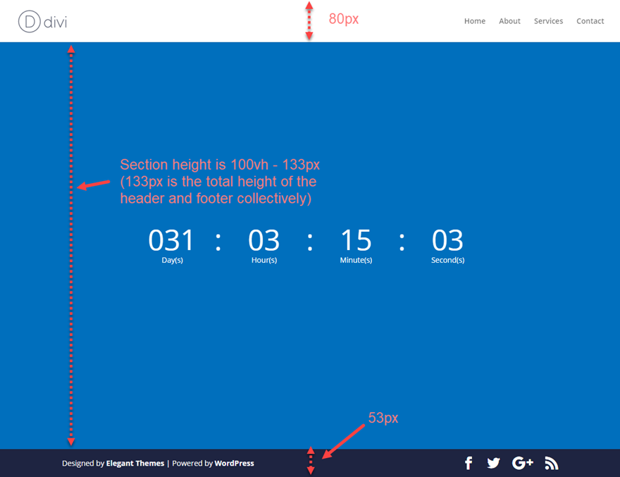 Seitenlayouts im Vollbildmodus