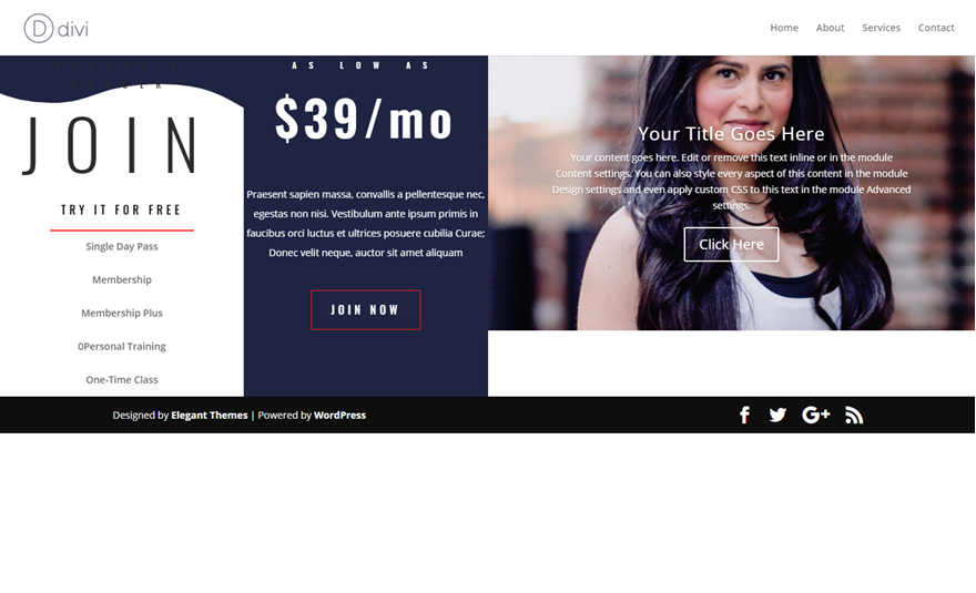 Seitenlayouts im Vollbildmodus