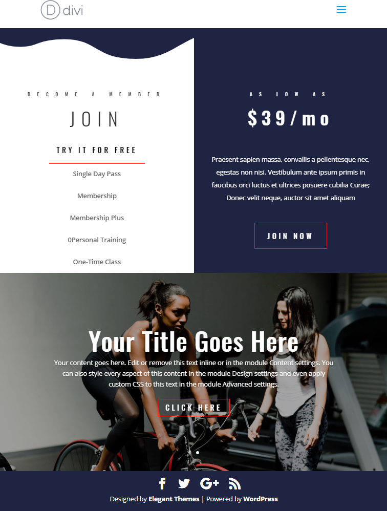 Seitenlayouts im Vollbildmodus