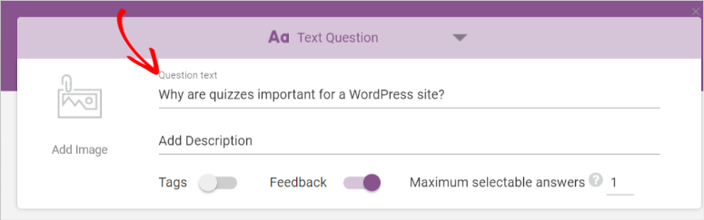 سؤال الازدهار - IsItWP - كاشف موضوعات WordPress المجاني thrive quiz question