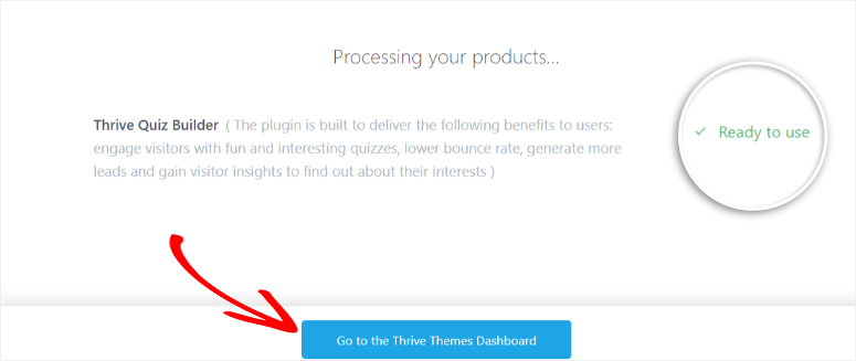 go-thrive-dashboard - IsItWP - كاشف مجاني لموضوعات WordPress go thrive dashboard
